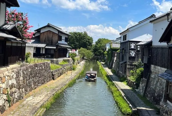 近江八幡・八幡堀めぐり／時代劇のような街並みで歴史旅を満喫