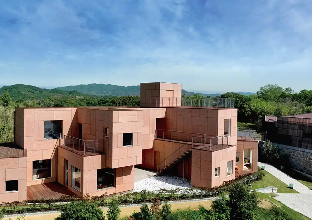 クラブハウス建設予定地